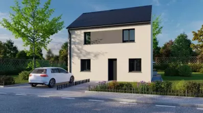 Image du modèle de maison Maison_ROSALIA_MV_R+1_3CH SG_RUE BI-TON