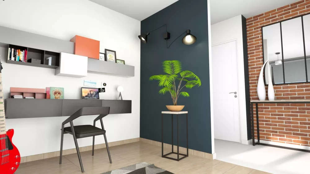 Image du modèle de maison ROSALIA_3CH SG PERS INTR BUREAU