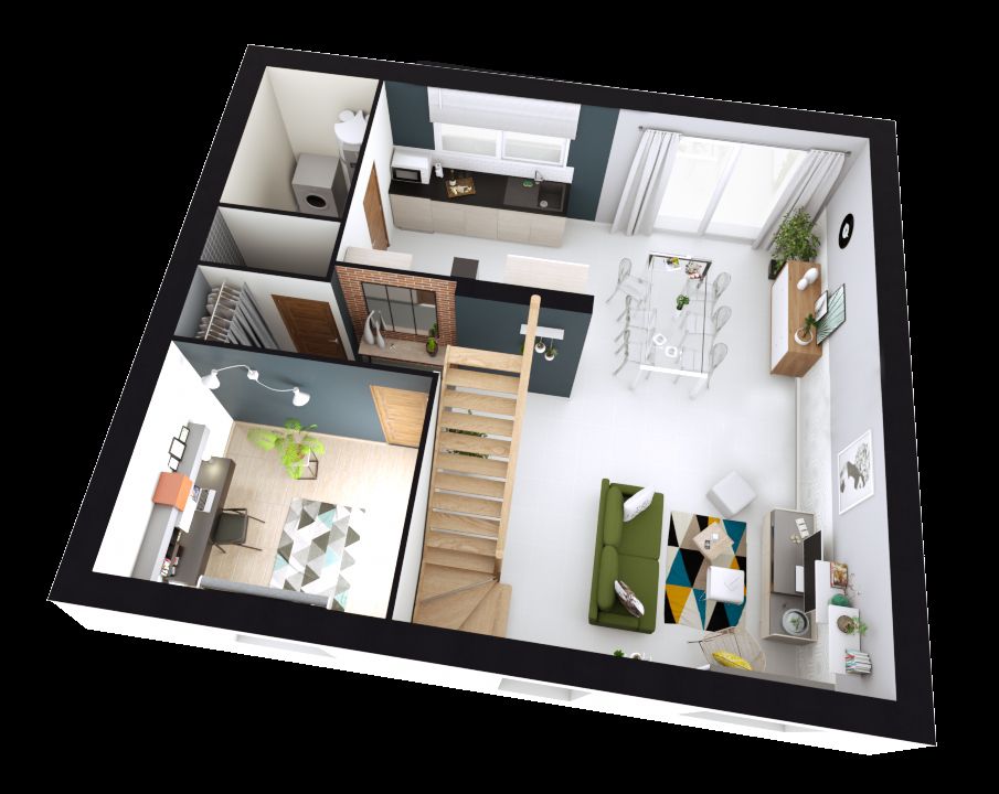 Image du modèle de maison ROSALIA_3CH_SG