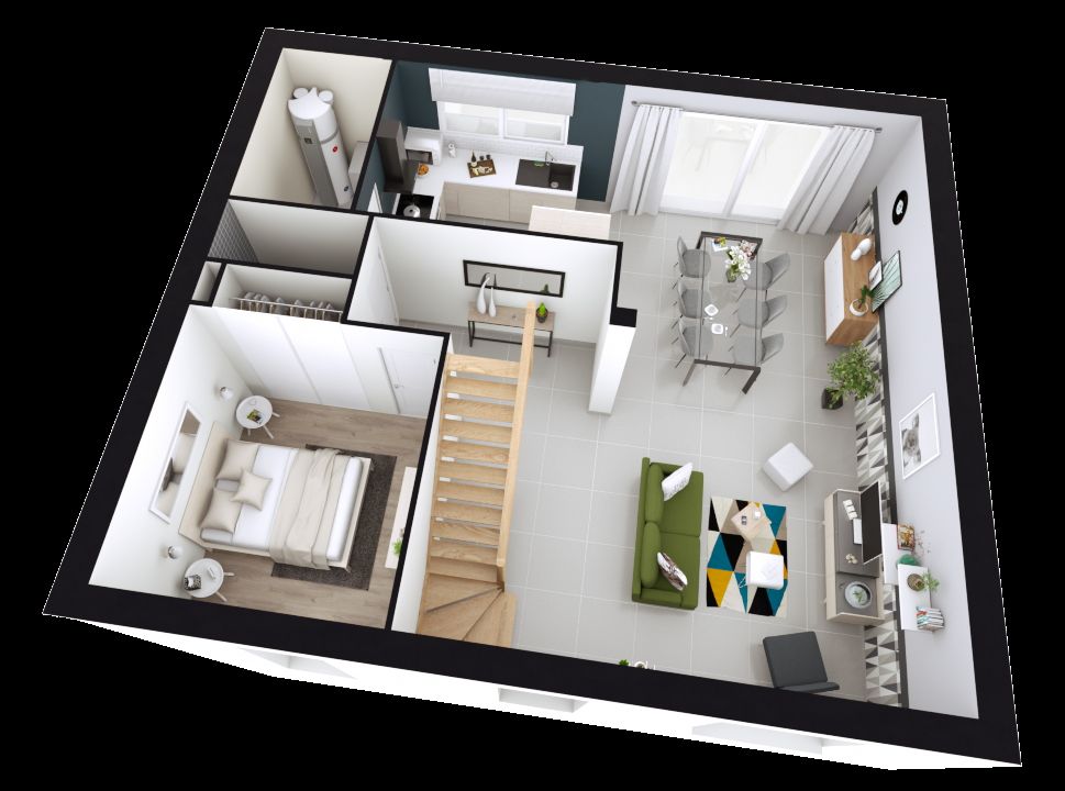 Image du modèle de maison ROSALIA_4CH_SG