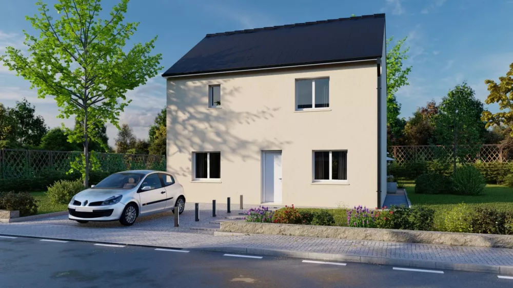 Image du modèle de maison Maison_ROSALIA_MV_R+1_4CH+ SG_RUE