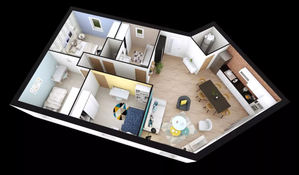 Image du modèle de maison VITALIA_3CH_SG