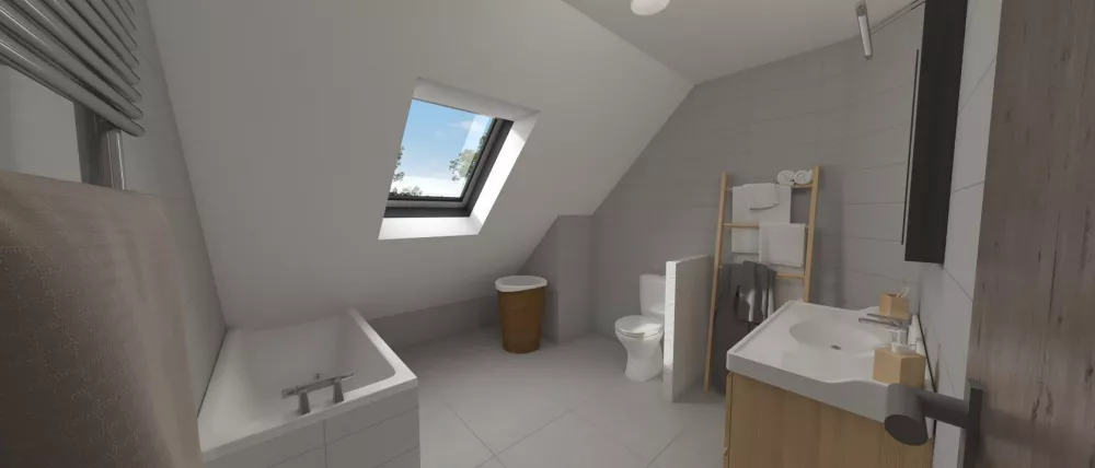 Image du modèle de maison L33 - Etage (1)