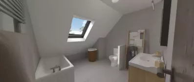 Image du modèle de maison L33 - Etage (1)