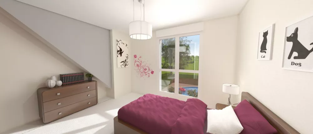 Image du modèle de maison L33 - Etage (3)