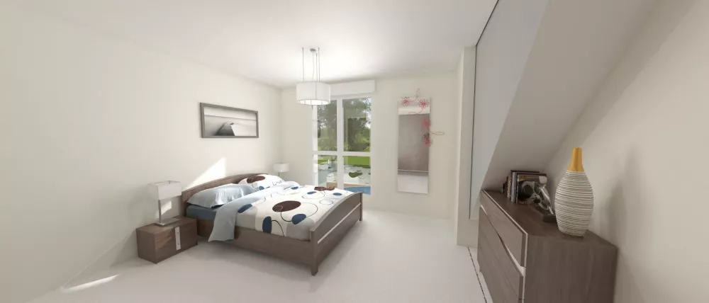 Image du modèle de maison L33 - Etage (4)