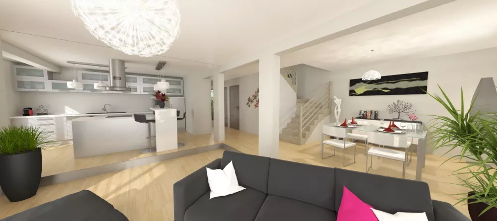 Image du modèle de maison L34 - Intérieure RDC