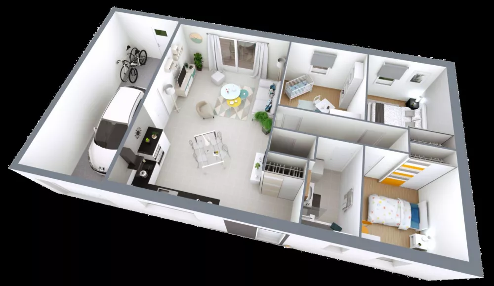 Image du modèle de maison REALIA_3CH AG AXO