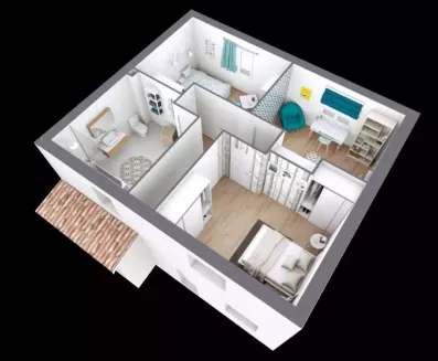 Image du modèle de maison ROSALIA_3CH AG AXO R+1