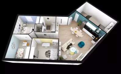 Image du modèle de maison VITALIA_3CH_AG AXO