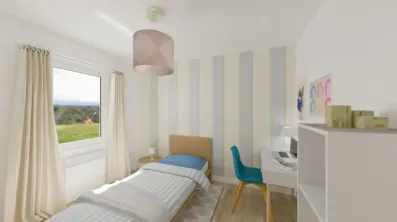 Image du modèle de maison Jakarta_Chambre_enfant