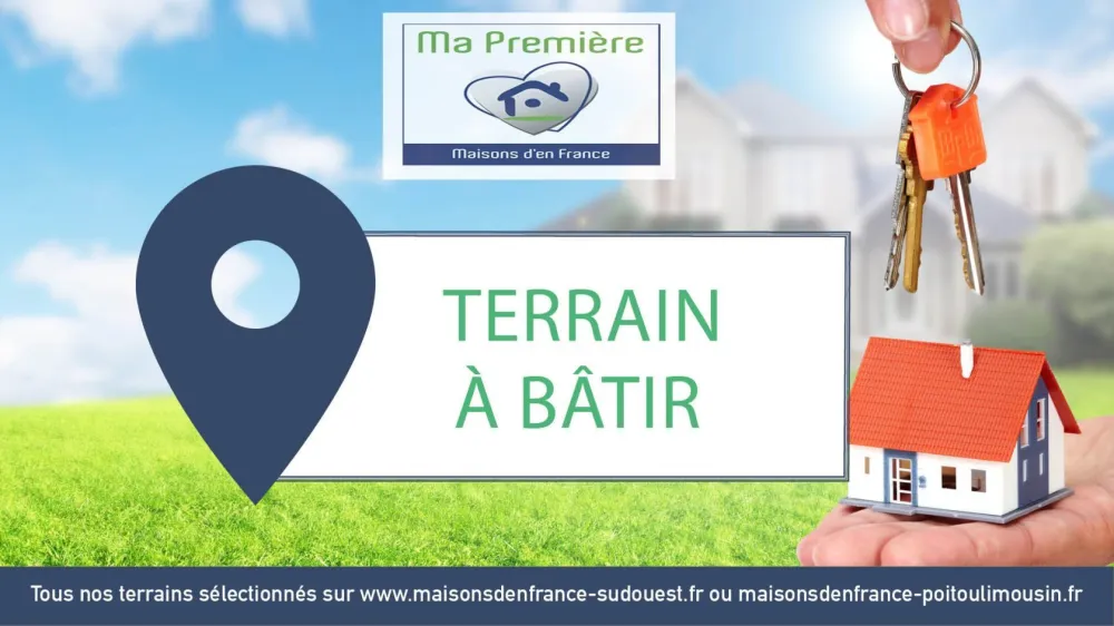 Image du terrain Terrain à bâtir de 550 m² à SAINT-MARTIN-DE-SEIGNANX (40)