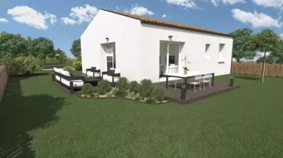 Image du modèle de maison galatée arrière