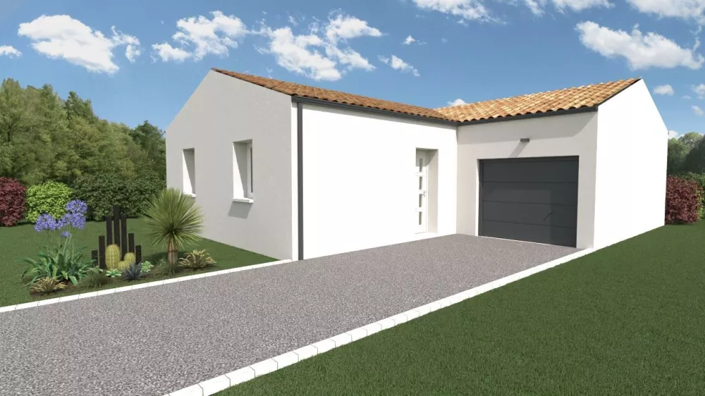 Image du modèle de maison Hélicée pmr avant