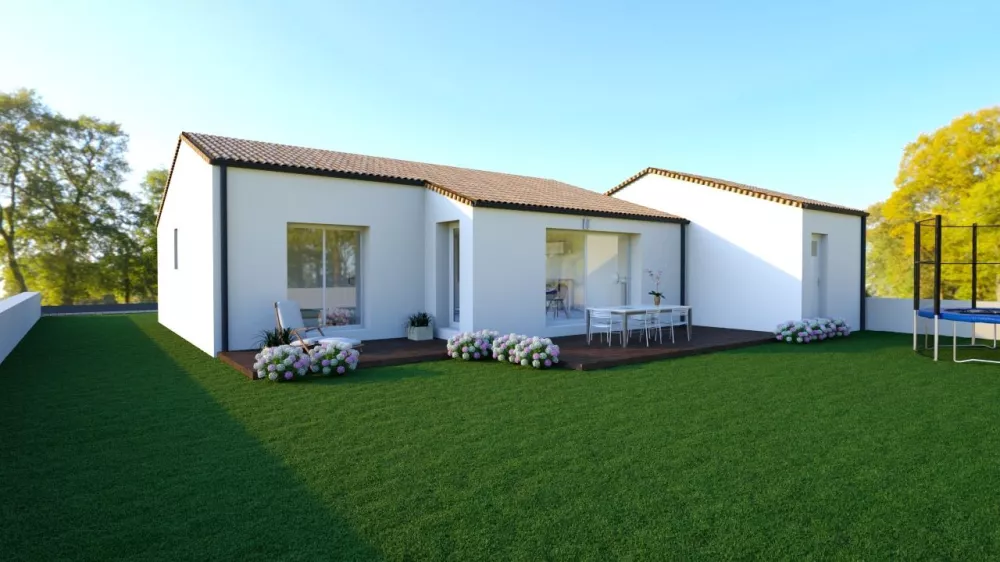Image du modèle de maison MAIA- arriere