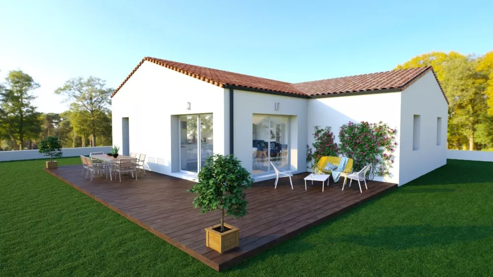Image du modèle de maison REDA- arriere