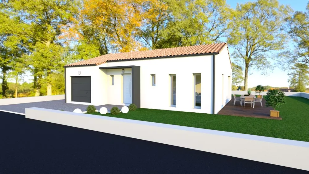 Image du modèle de maison REDA- avant