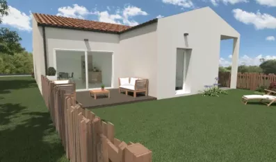 Image du modèle de maison sirius 3 chambres avant bis-arriere
