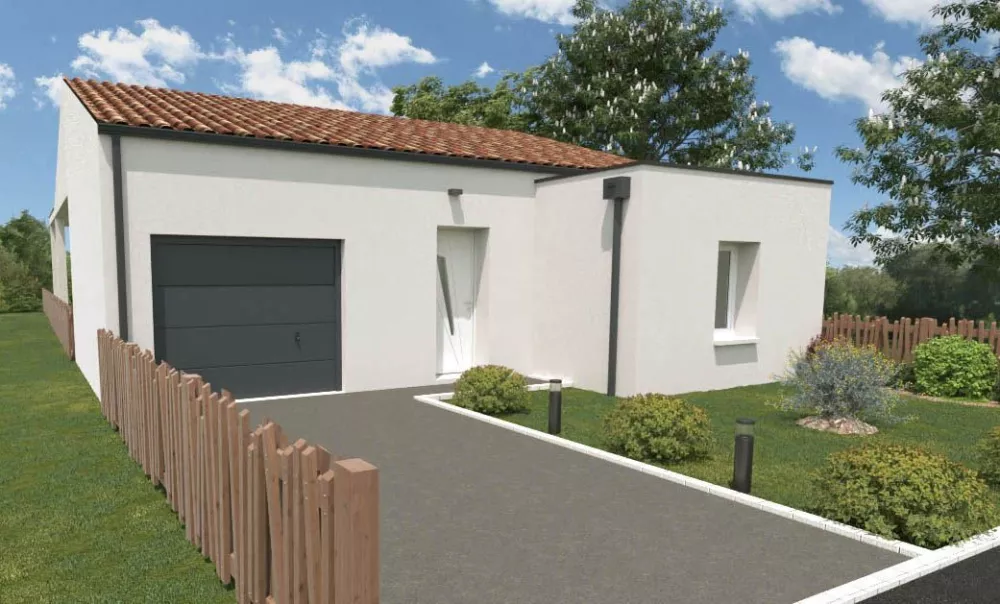 Image du modèle de maison sirius 3 chambres avant-avant