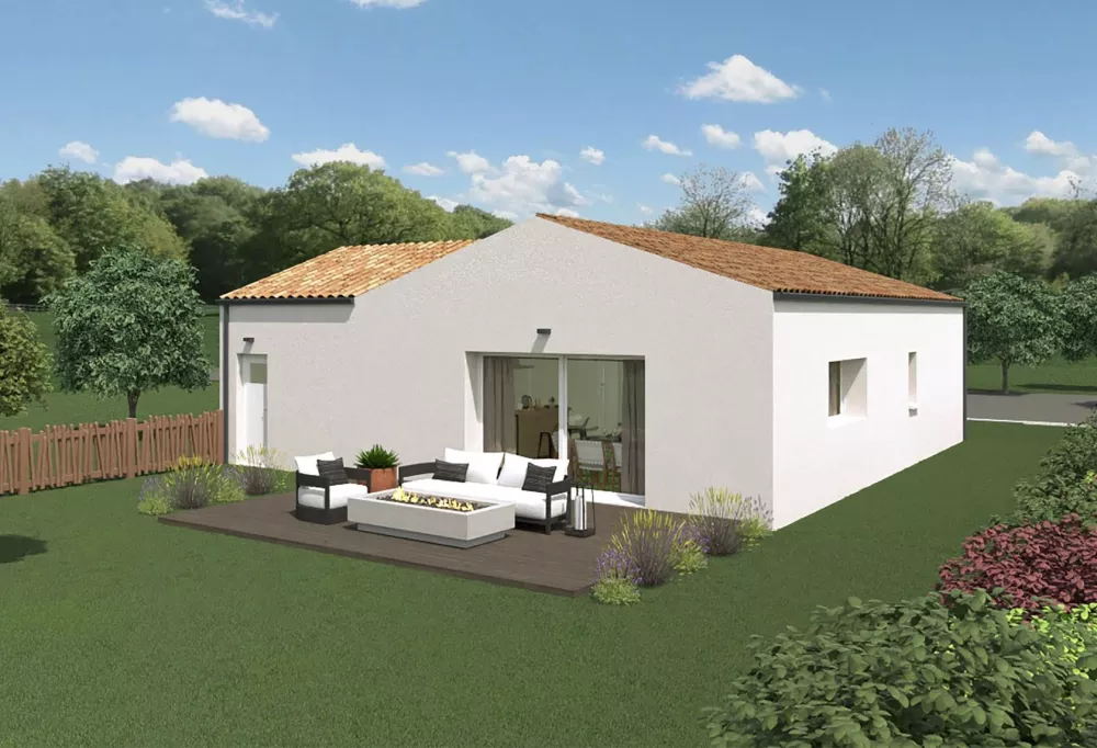 Image du modèle de maison hélicé façade arrière -PMR (1)