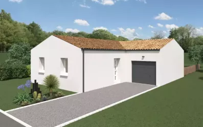 Image du modèle de maison hélicé façade arrière -PMR (2)