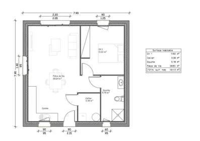 Image du modèle de maison Plan  tethys