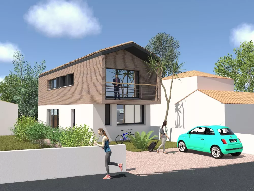 Image du modèle de maison Visuel façade faisa Tara