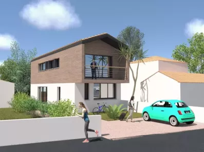 Image du modèle de maison Visuel façade faisa Tara