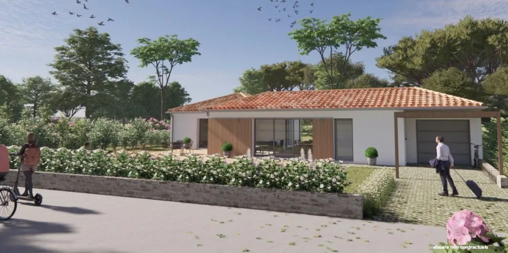 Image du modèle de maison 3d projet