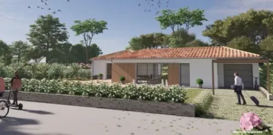 Image du modèle de maison 3d projet