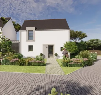 Image du modèle de maison Vue avant LOT2A