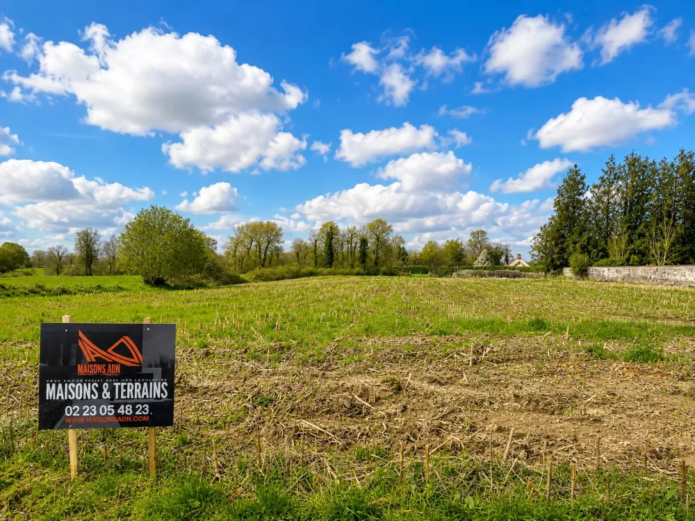 Image du terrain Terrain à bâtir de 410 m² à BOISGERVILLY (35)