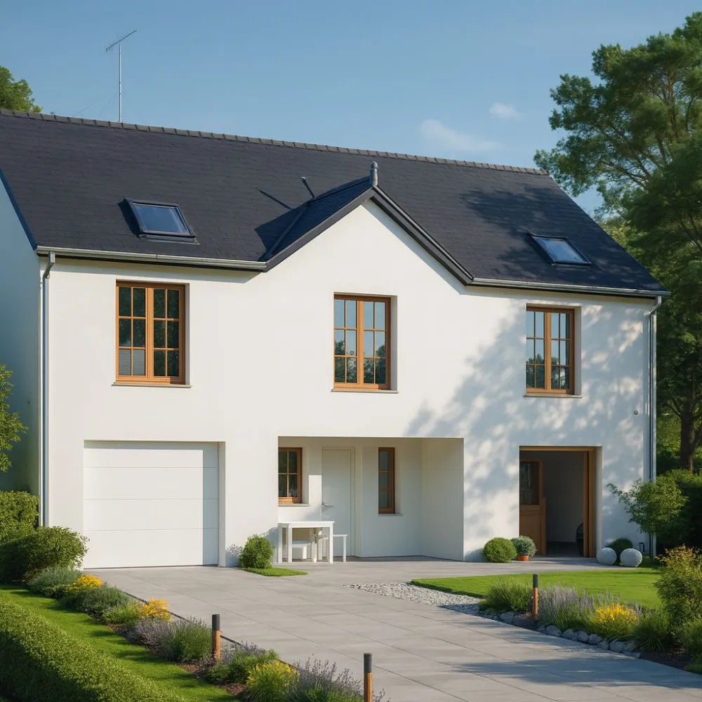 Image du modèle de maison Façade avant Névia