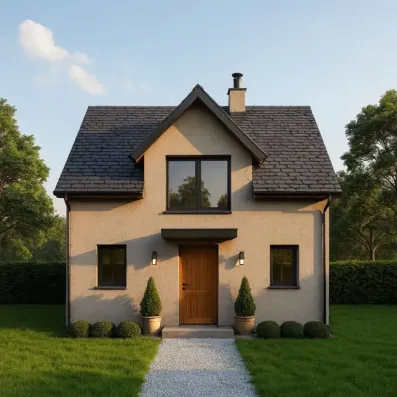 Image du modèle de maison façade avant alea