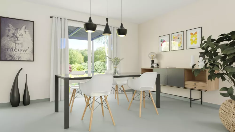 Image du modèle de maison PERLE_SALLE A MANGER