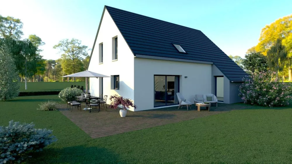 Image du modèle de maison EXTERIEUR JARDIN 2_IVOIRE
