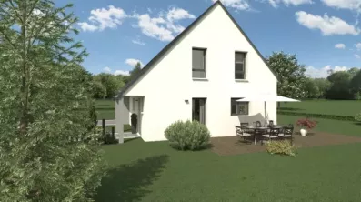 Image du modèle de maison EXTERIEUR JARDIN_IVOIRE