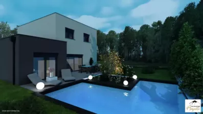 Image du modèle de maison PLUME arriere