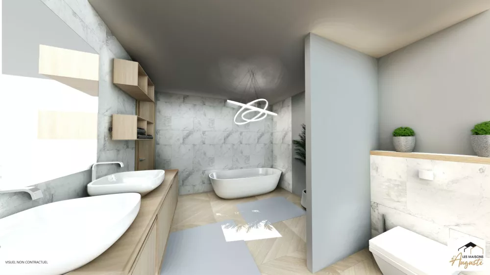 Image du modèle de maison PLUME_SALLE DE BAIN