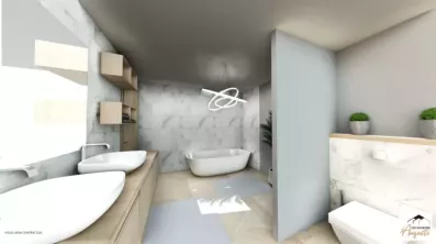 Image du modèle de maison PLUME_SALLE DE BAIN