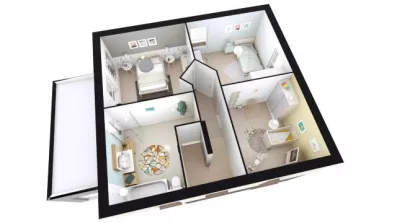 Image du modèle de maison ETAGE DIAMANT 2D