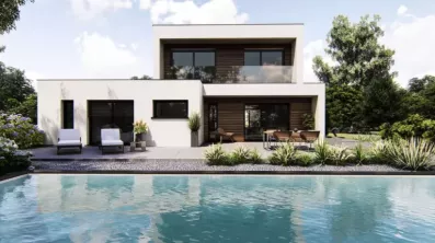 Image du modèle de maison Céleste piscine GOLD 000 3840x2160 impression