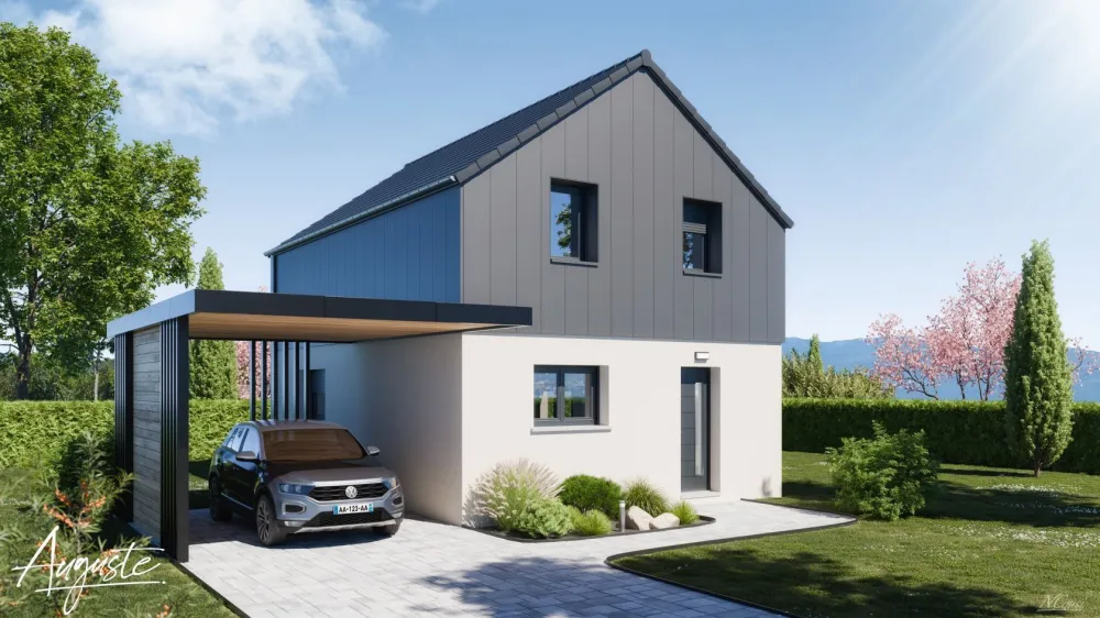 Image du modèle de maison INNOCENCE 2PANS 84-SIMPLE