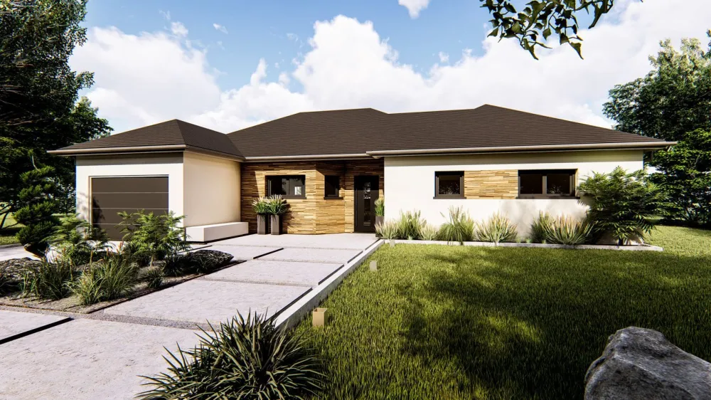 Image du modèle de maison Format Impression