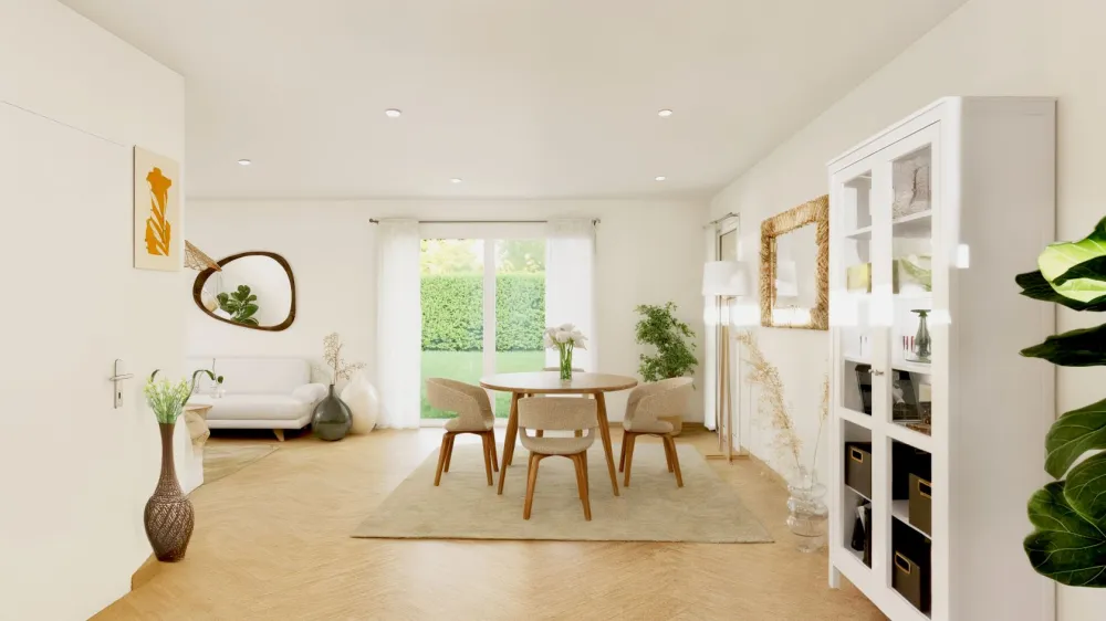 Image du modèle de maison salle à manger eternelle