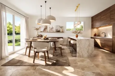 Image du modèle de maison Cuisine_Salle à manger FLOCON