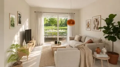 Image du modèle de maison NUAGE salon
