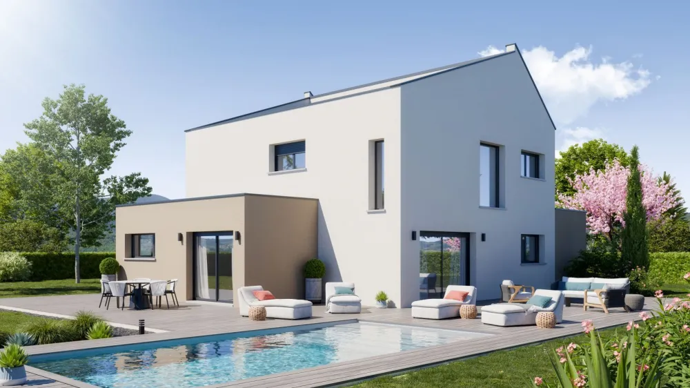 Image du modèle de maison TOITURE-DECALEE-ARRIERE