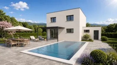 Image du modèle de maison VISUEL TOIT PLAT HARMONIE