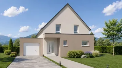 Image du modèle de maison VISUEL 2 PANS HARMONIE